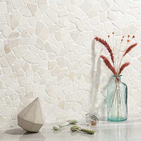 Pebble Tile for Backsplash,Kitchen Wall,Kitchen Floor,Bathroom Floor,Bathroom Wall,Shower Wall,Shower Floor,Outdoor Floor,Outdoor Wall,Commercial Floor