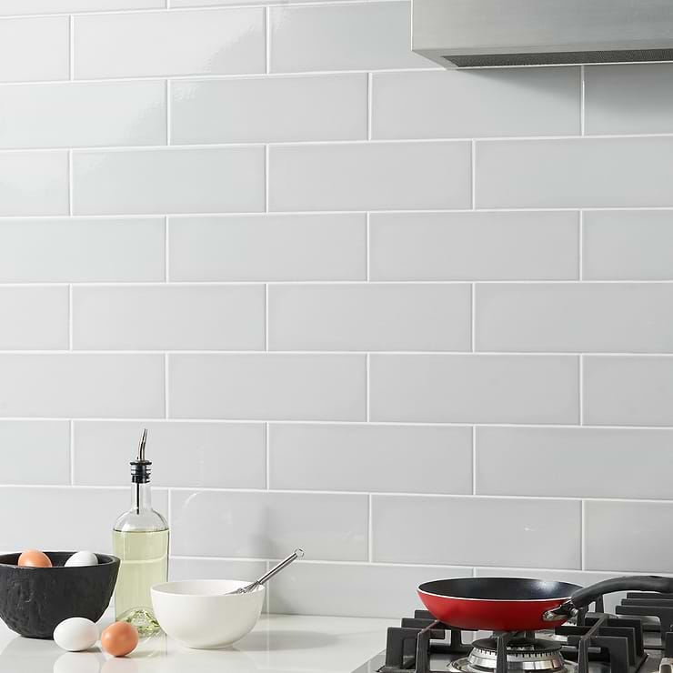 Park Hill Light Gray 4X12 Polished Porcelain Tile