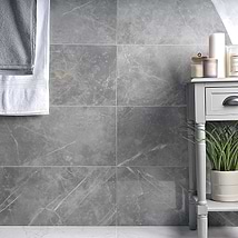 Marble Tech Grigio Imperiale 12x24 Polished Porcelain Tile