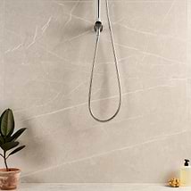Autograph Crema Beige 48x48 Marble Look Satin Porcelain Tile
