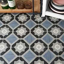 Delancey Starwood Blue 8x8 Matte Porcelain Tile