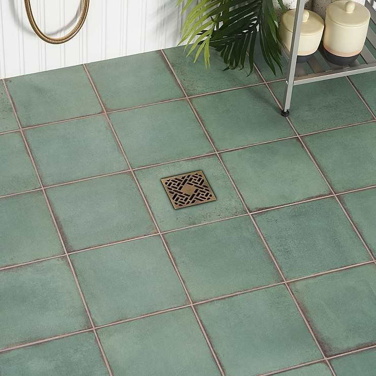 Los Lunas Green 8x8 Matte Porcelain Tile