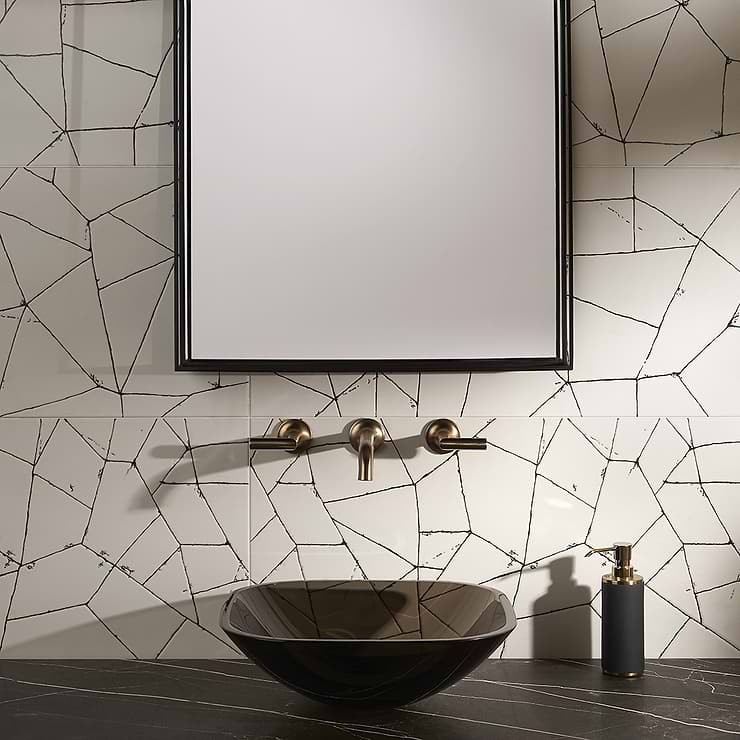 Faber White 16x32 Matte Porcelain Tile