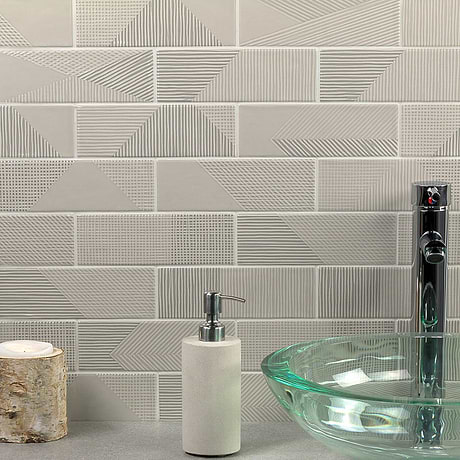 Ceramic Subway Tile for Backsplash,Kitchen Wall,Bathroom Wall,Shower Wall