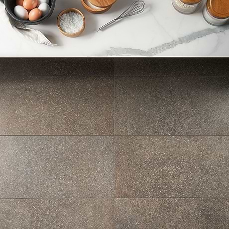 FusionTech Berlin Brown 12x24 Matte Porcelain Tile