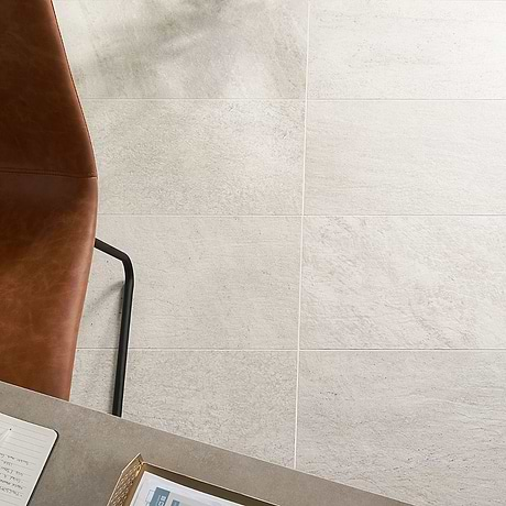 FusionTech Miami White 12x24 Matte Porcelain Tile