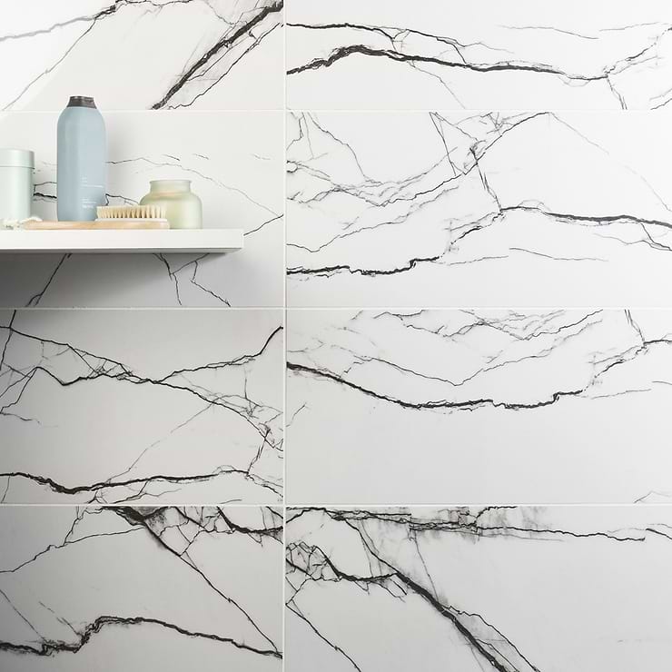 Drama Breach 12x24 Polished Porcelain Tile