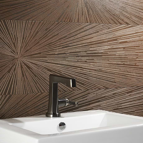 Metallic Look Porcelain Tile for Backsplash,Kitchen Wall,Bathroom Wall,Outdoor Wall