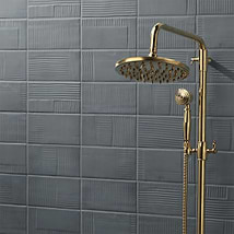 Comb Deco Cobalto 4X8 Matte Ceramic Wall Tile