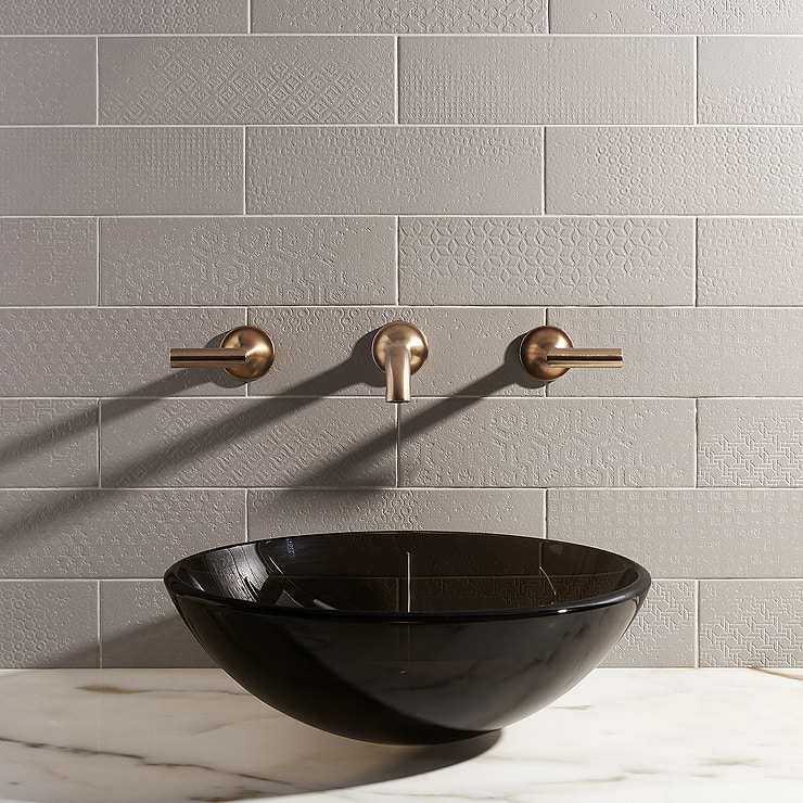 Tessuto Calce 4x12 Porcelain Matte Subway Tile