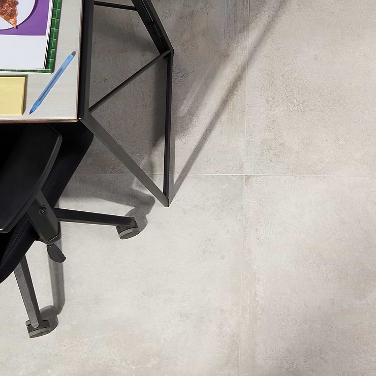 Bronx Argent Silver 24x48 Matte Porcelain Tile