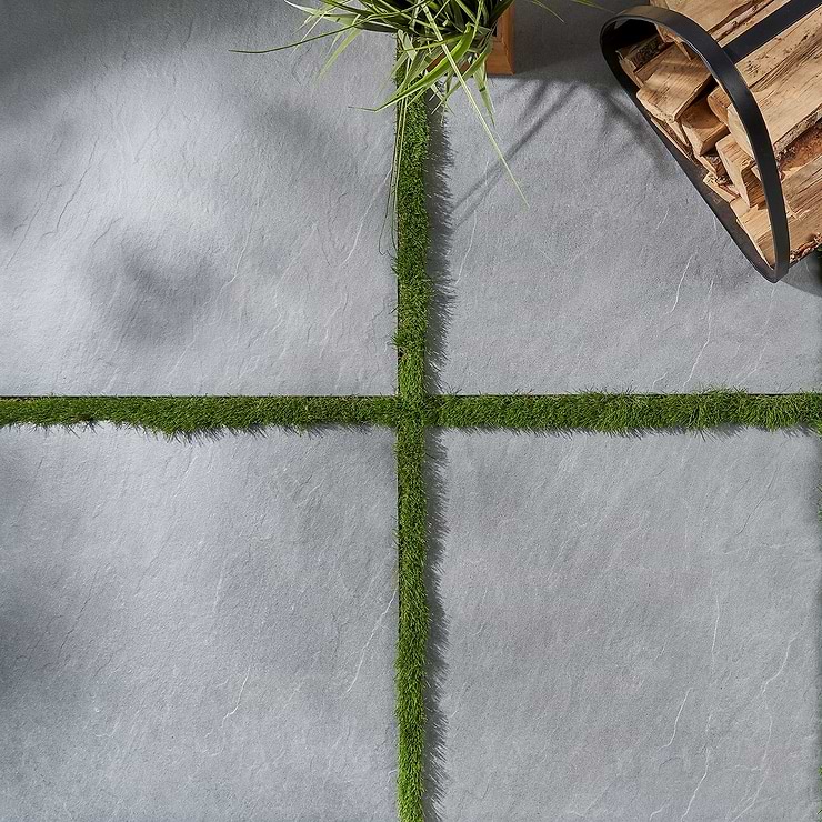 Montrose Bluestone Blue Select 24x24 Textured Porcelain 2CM Outdoor Paver