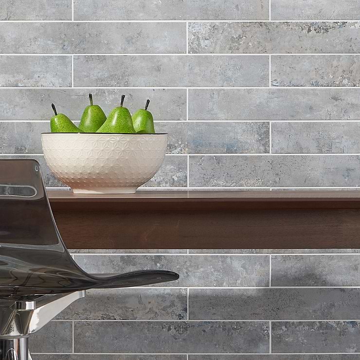 Portrait Ocean Blue 2x14 Matte Porcelain Tile