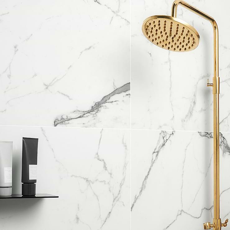 DreamStone Statuario Venato 24x24 Matte Porcelain Tile
