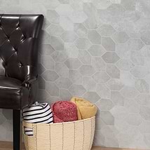 Bond Excalibur Medium Gray Foliage Matte Porcelain Mosaic Tile