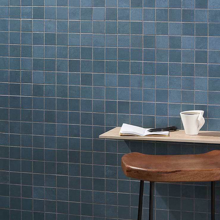 Bond Indio Blue 2x2 Matte Porcelain Mosaic Tile