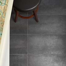 Bond Venom Black Charcoal 12x24 Matte Porcelain Tile