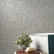 Clay Fancy Gray 2x2 Matte Porcelain Mosaic Tile