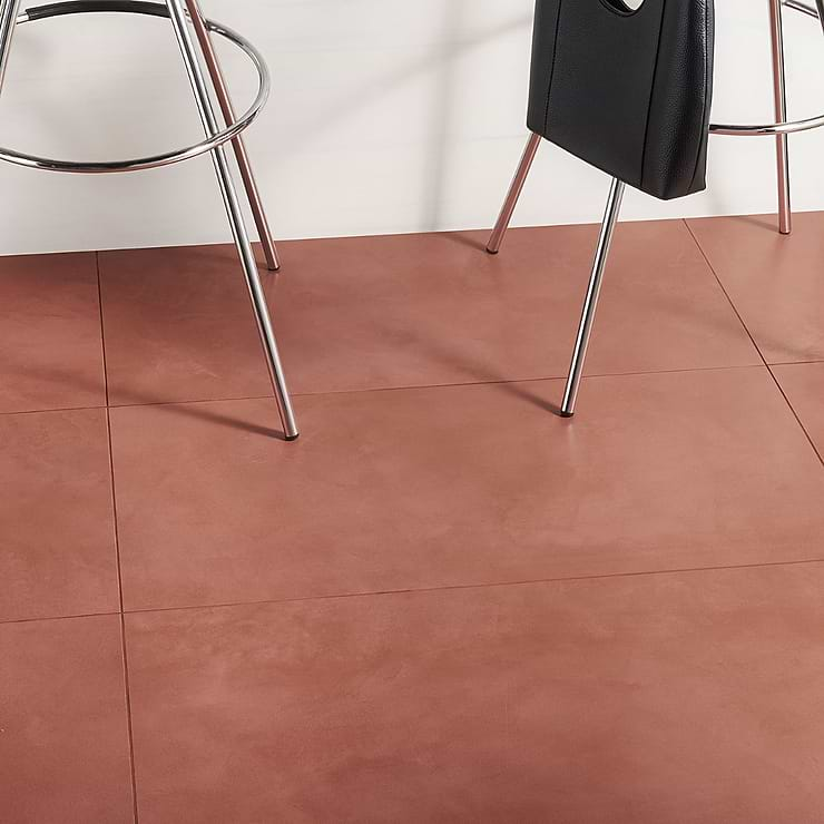 Clay Grace Red 16x32 Tile Matte Porcelain Tile