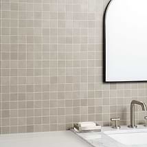Clay Trust Gray 2x2 Matte Porcelain Mosaic Tile