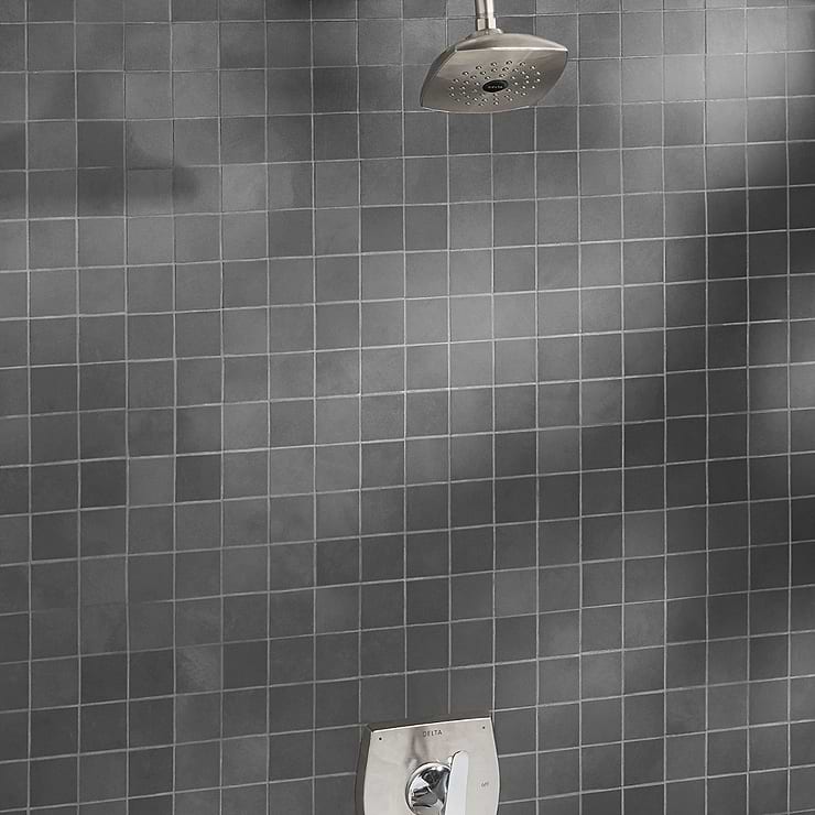 Clay Verve Gray 2x2 Matte Porcelain Mosaic Tile