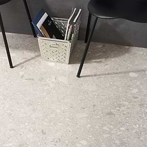 Rizo Gray 24x24 Terrazzo Look Matte Porcelain Tile