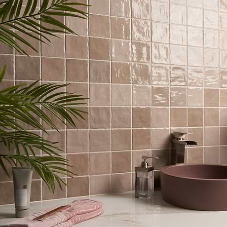 Portmore Taupe 4x4 Glazed Ceramic Tile