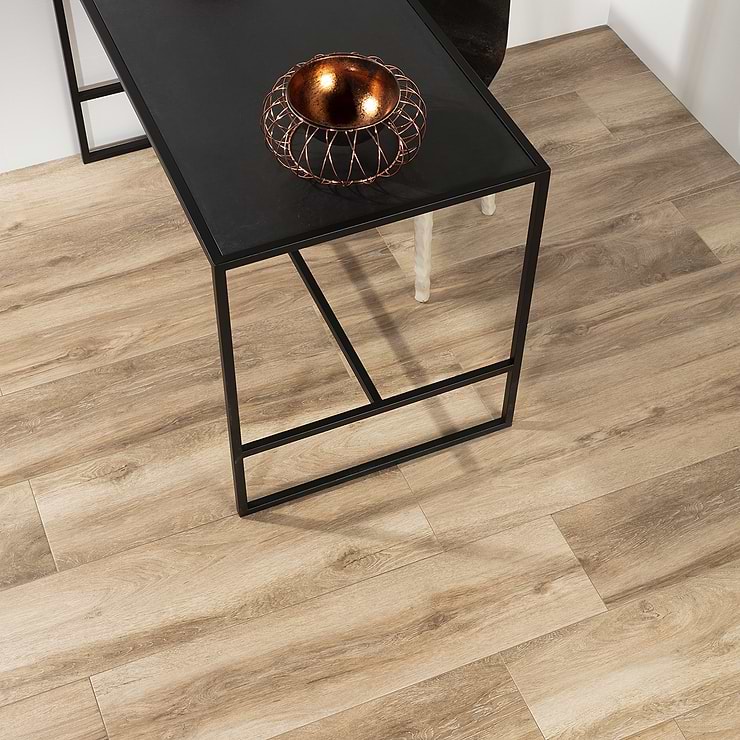 Lakewood Roble Brown 10x40 Matte Wood Look Porcelain Tile