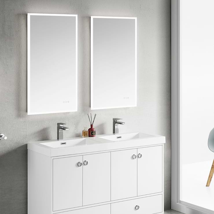 Rige 21x36" Rectangle LED Mirror