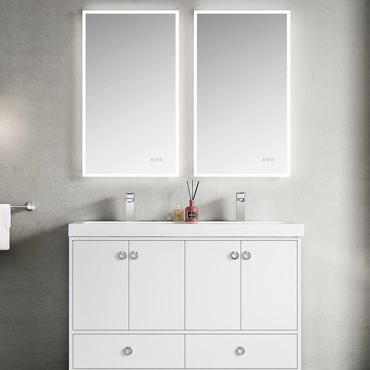 Rige 21x36" Rectangle LED Mirror