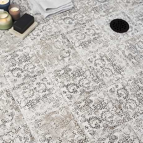 Encaustic Look Porcelain Tile for Backsplash,Kitchen Floor,Kitchen Wall,Bathroom Floor,Bathroom Wall,Shower Wall,Shower Floor,Outdoor Floor,Outdoor Wall,Commercial Floor