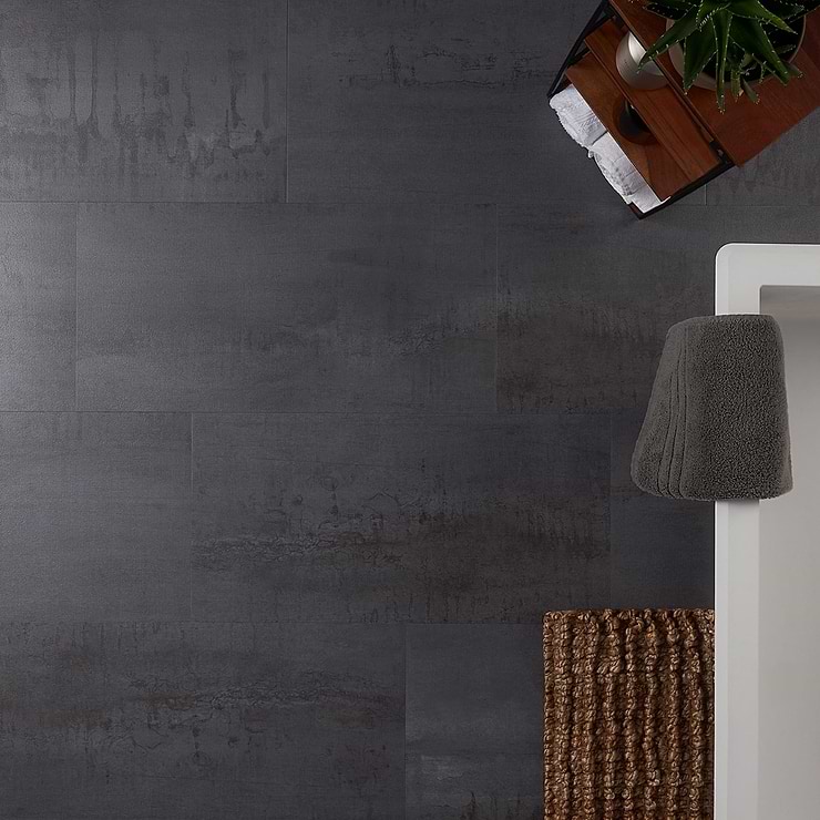 Angela Harris Inspira Dark Loose Lay 12x24 Luxury Vinyl Tile