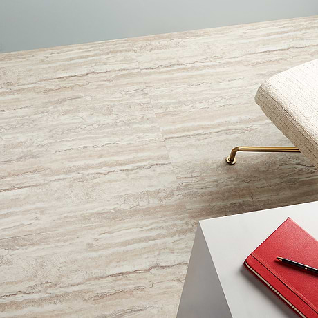 Katone Riverstone Camel 18x36 Glue Down Luxury Vinyl Plank Flooring