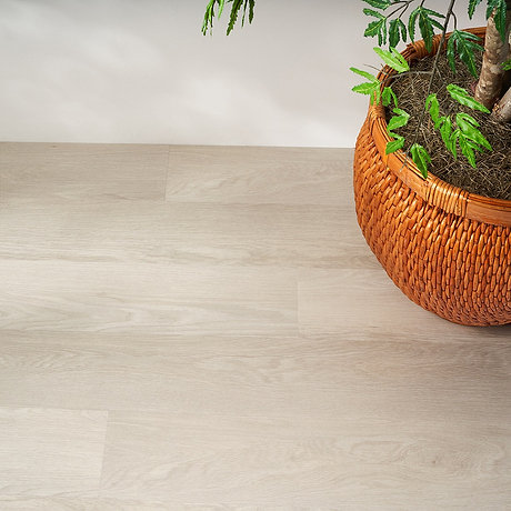 Katone Wash Oak White Glue Down 6x48 Luxury Vinyl Plank Flooring