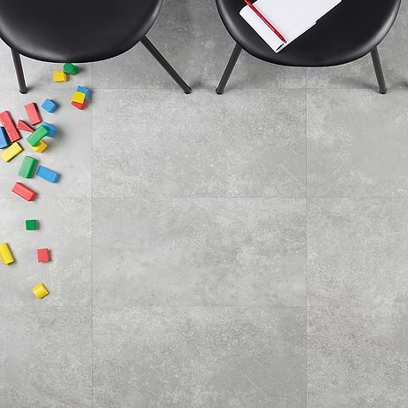 ReNew Metalcrete Platinum 12mil Wear Layer Glue Down 12x24 Luxury Vinyl Tile