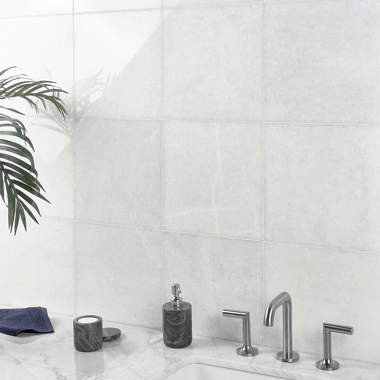 Snow White 12x12 Polished Marble Tile