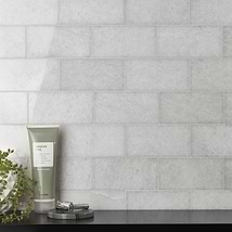 Snow White 3x6 Polished Marble Tile