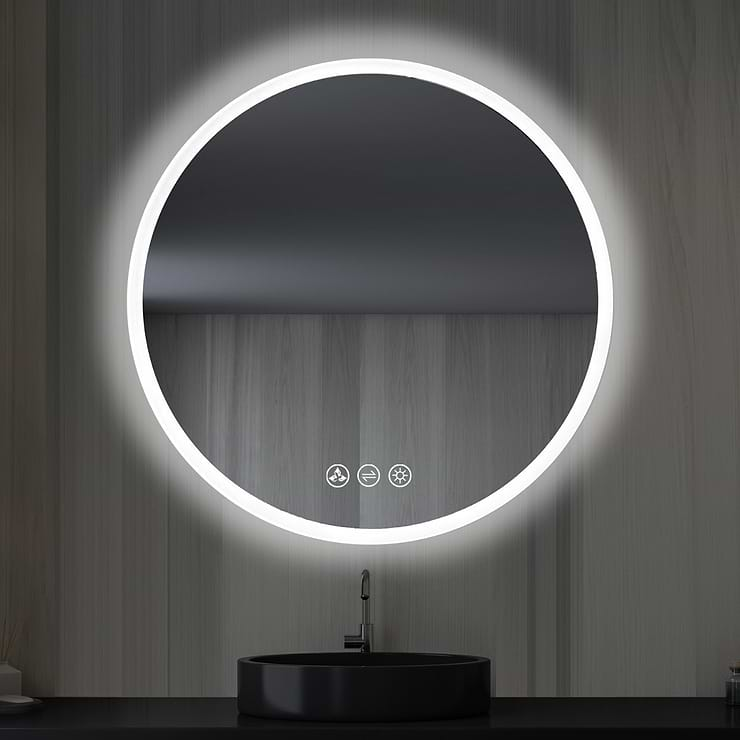 Rige 32" Round LED Mirror