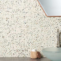 Nature Micro Raja Blend Multicolor Pebble Honed Mosaic Tile