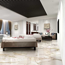 TileBarXL Marmi Slim Bernini Oro 30"x60" Polished Porcelain Slab