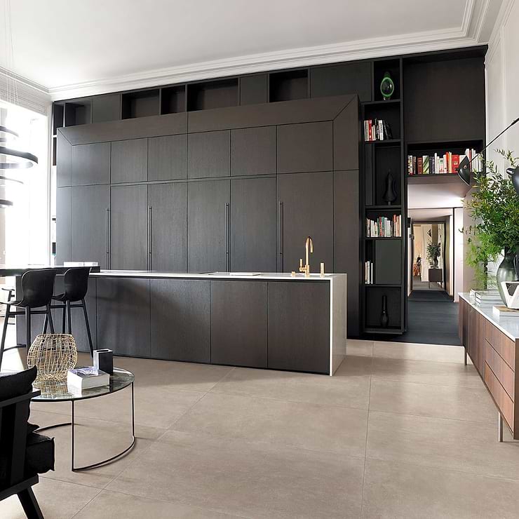 Lines Greige 24x48 Matte Porcelain Tile