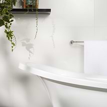 Reverb White 12x36 Matte Ceramic Tile