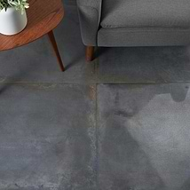 Angela Harris Flatiron Black 24x48 Semi-Polished Porcelain Tile