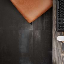Hewlett Black Iron 24x24 Matte Porcelain Tile