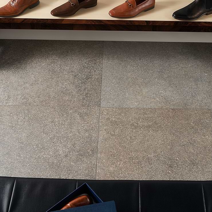 FusionTech Berlin Brown 24x48 Matte Porcelain Tile