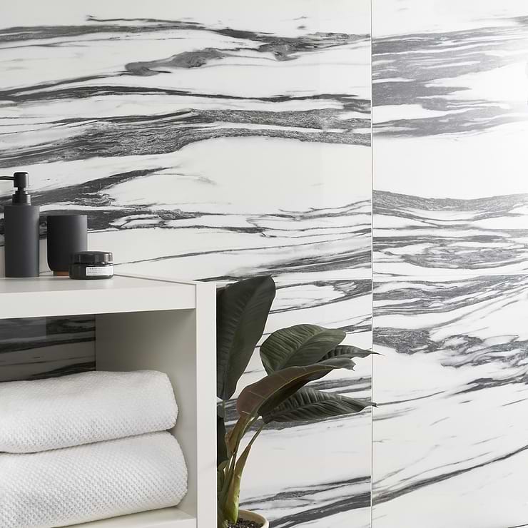 Drama Fall 24x48 Polished Porcelain Tile