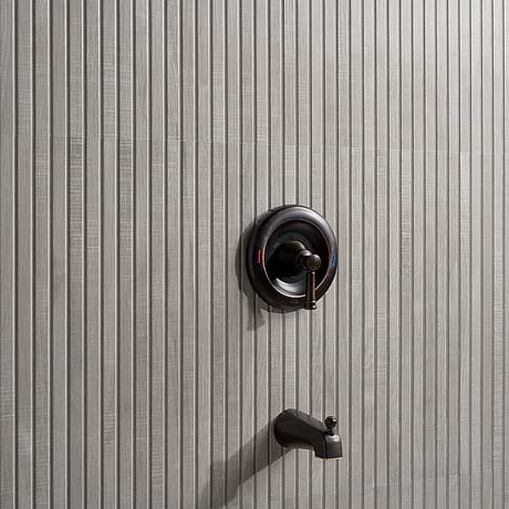 Kenridge Ribbon Gray 24x48 Wood Look Matte Porcelain Tile