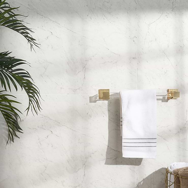 DreamStone Carrara Giola 24x48 Polished Porcelain Tile