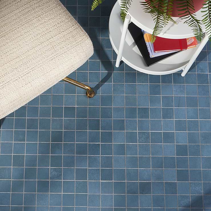 Bond Indio Blue 2x2 Matte Porcelain Mosaic Tile