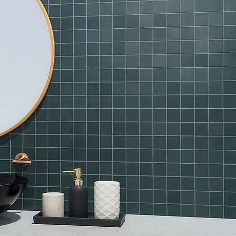 Clay Karma Blue 2x2 Matte Porcelain Mosaic Tile